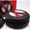 차량 모바일 검정색과 빨간 타이어 인플레이터를 위한 250psi DC 12 볼트 자동차 공기 압축기