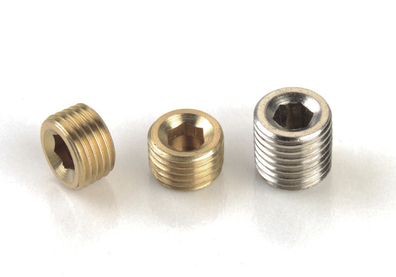 금속 공기 압축기 3PC 일부. 1/4 " Npt 플러그 피팅 / 공기 피팅