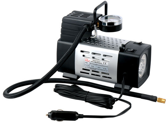 모두가 차 폭등 반대론자를 위해 탄 - 먼지 광 블랙 금속 차량 공기 압축기와 12V