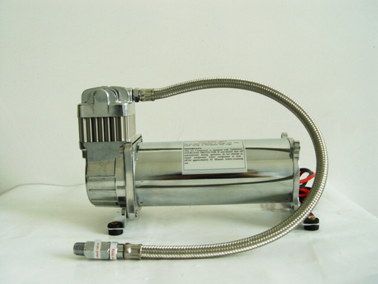 200PSI 한 개의 크롬 차 공기 압축기 12v, 트럭을 위한 에어 라이드 중단