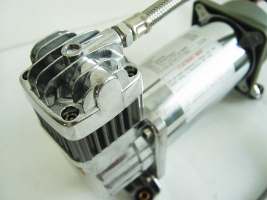 좋은 가격 크롬 에어백 에어 라이드 중단 압축기 150psi 2.18CFM, 12v 차 공기 압축기 온라인으로