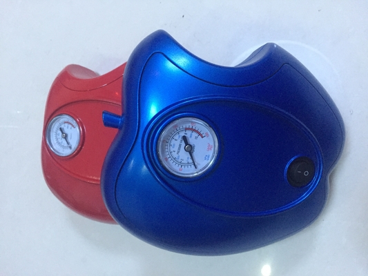 사과 모양 차 DC12V 차 공기 펌프 플라스틱 빠른 인플레이션, 파란색 / 빨간색