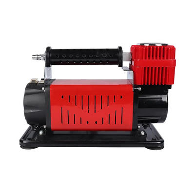 중량 금속 DC12V 자동차 공기 압축기 압력 측정기와 함께 자동차 타이어 공기 팽창기 단일 실린더 공기 압축기