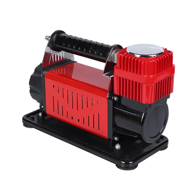 중량 금속 DC12V 자동차 공기 압축기 압력 측정기와 함께 자동차 타이어 공기 팽창기 단일 실린더 공기 압축기