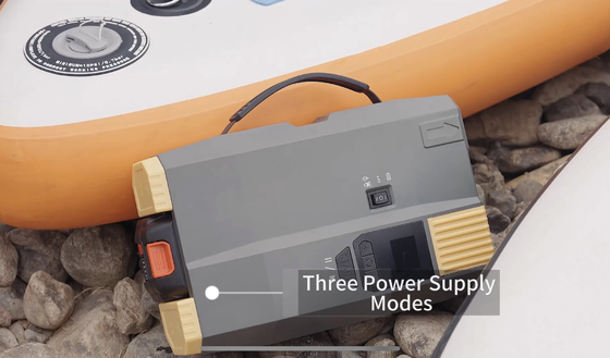 SUP와 DC12V 자동차 플러그로 재충전 가능한 공기 펌프 AC 110v-220v 패들 보드에 대한 전력 전기