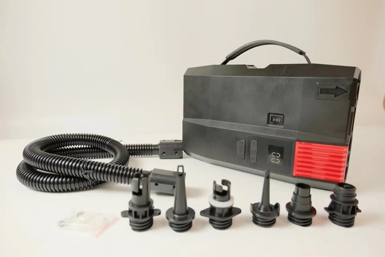 다재다능한 재충전 가능한 전기 스탠드업 페들 보드 펌프 Dc 12v 디지털 디스플레이와 6 노즐 액세서리