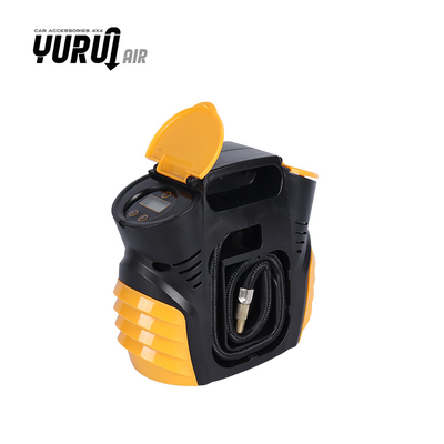 DC12V 휴대용 미니 자동차 공기 펌프 디지털 가이드 LED 라이트