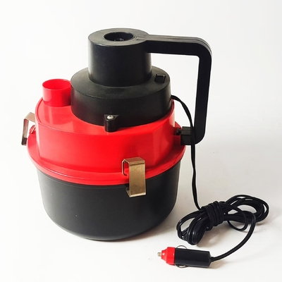맞춤형 미니 휴대용 휴대용 자동차 진공청소기 4 노즐 DC12v