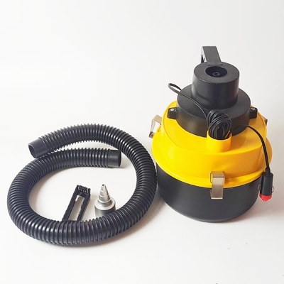 맞춤형 미니 휴대용 휴대용 자동차 진공청소기 4 노즐 DC12v