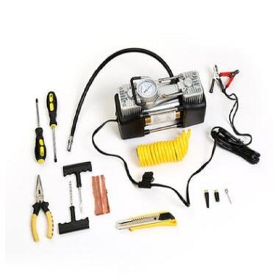 에어백과 180w 150psi 가지고 다닐 수 있는 12v 공기 압축기 금속 공기 펌프 Oem 서비스
