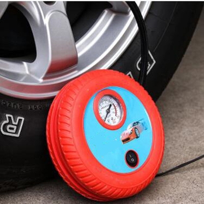 담배용 라이터 플러그와 Dc12v 빨간 가소성 공기 압축기 250psi Oem