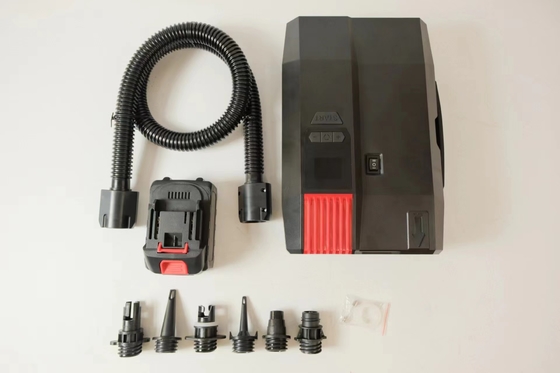 12V 재충전 가능한 무선 디지털 가이브 전기 20psi 패들 보드 SUP 펌프 가벼운