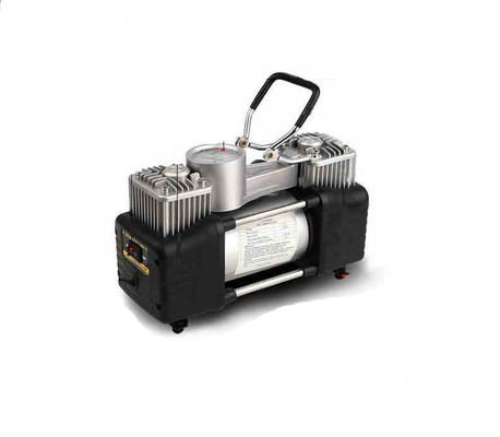 핸디 180W 고압 금속 공기 압축기 검정색과 은 150PSI