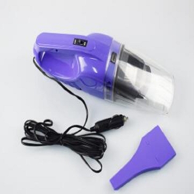 자주빛 손은 배터리 가동 진공 청소기류 Dc 12v 플라스틱 물질을 잡았습니다