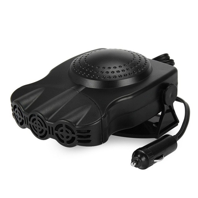 좋은 가격 두 스위치 휴대용 팬 히터 150w, 검은 플라스틱 플러그인 자동차 난방 장치 온라인으로