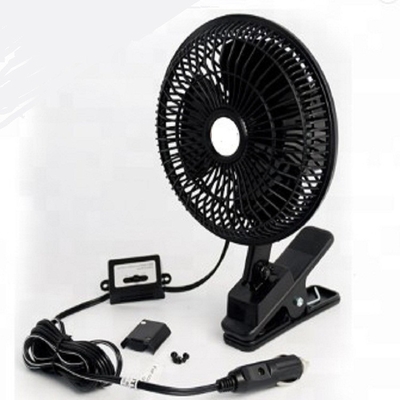 절반 안전 금속 경비대와 함께 팬 플라스틱 물질 12v / 24v를 냉각시키는 검은색 자동차