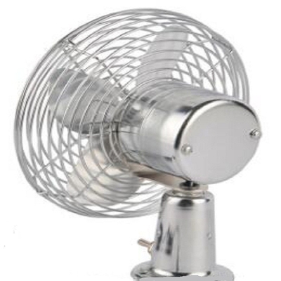 팬 6을 냉각시키는 작은 전기 자동차는 은색에서 진동식 12v / 24v로 조금씩 움직입니다