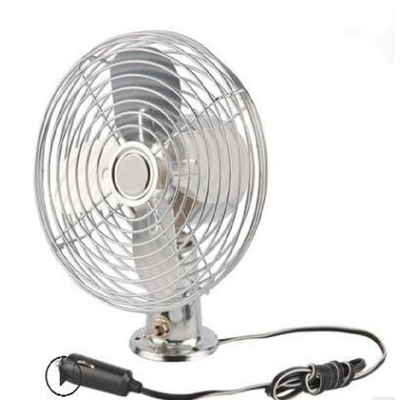 팬 6을 냉각시키는 작은 전기 자동차는 은색에서 진동식 12v / 24v로 조금씩 움직입니다