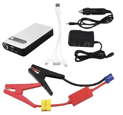 12V 휴대용 점프 스타터 LED 손전등 및 타이어 압력 모니터