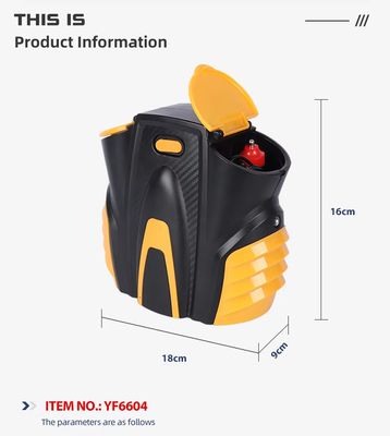 12V 휴대용 자동차 타이어 공기 압축기 150PSI LED 라이트