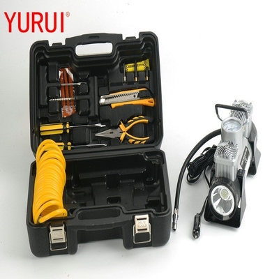 자동차 차량 자동차 공기 압축기 DC12v 금속 충격 타이어 펌퍼