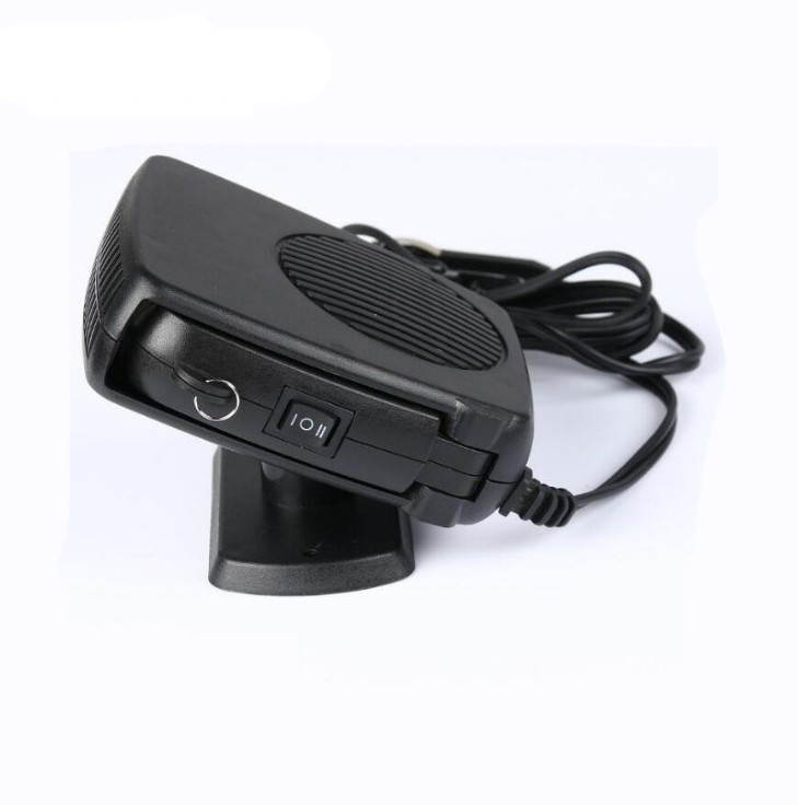 휴대용 자동차 팬 히터 DC 12V MINI 팬 히터 팬 및 히터 기능으로 PTC 난방