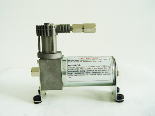 좋은 가격 한 개의 120psi 크롬 공기 스프링 펌프 12 볼트 녹슬지 않는 납 호스 YURUI 6273R 온라인으로