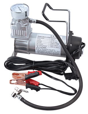 좋은 가격 12V 한 개의 200 Psi 차량 공기 압축기 OFF 스위치 크롬, 자동차를 위한 휴대용공기압축기 온라인으로