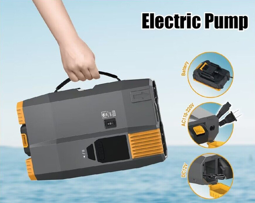 배터리와 AC110V-220V와 함께 12 볼트 전기 수프 펌프 화면과 함께 20psi 긴 시간 작동