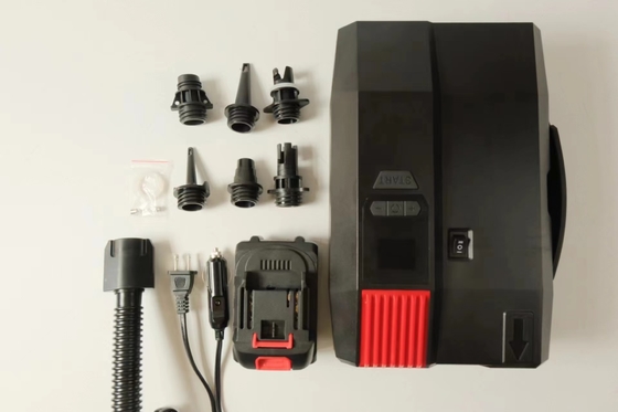 좋은 가격 플라스틱 맞춤형 색상 휴대용 DC 12V SUP 전기 펌프 전기 서식 패들 보드 디지털 펌프 배터리 온라인으로