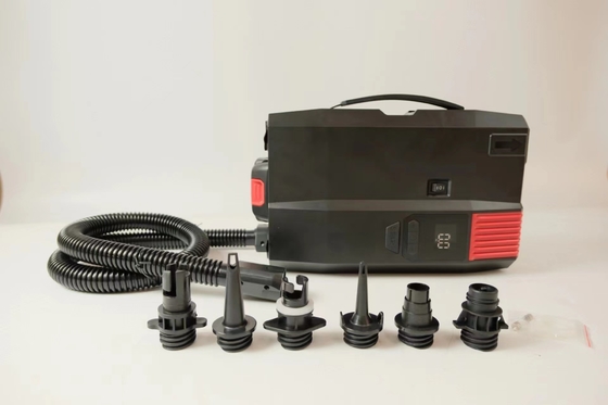 12V 재충전 가능한 무선 디지털 가이브 전기 20psi 패들 보드 SUP 펌프 가벼운