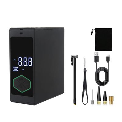 초소형 150 PSI 미니 에어 컴프레서, 17LPM 공기 흐름 및 고성능 공기 주입을 위한 4개의 노즐 어댑터