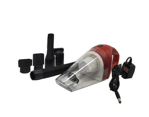 레코드레스스 가지고 다닐 수 있는 차 진공 청소기 12v Dc 빨간색과 화이트 색